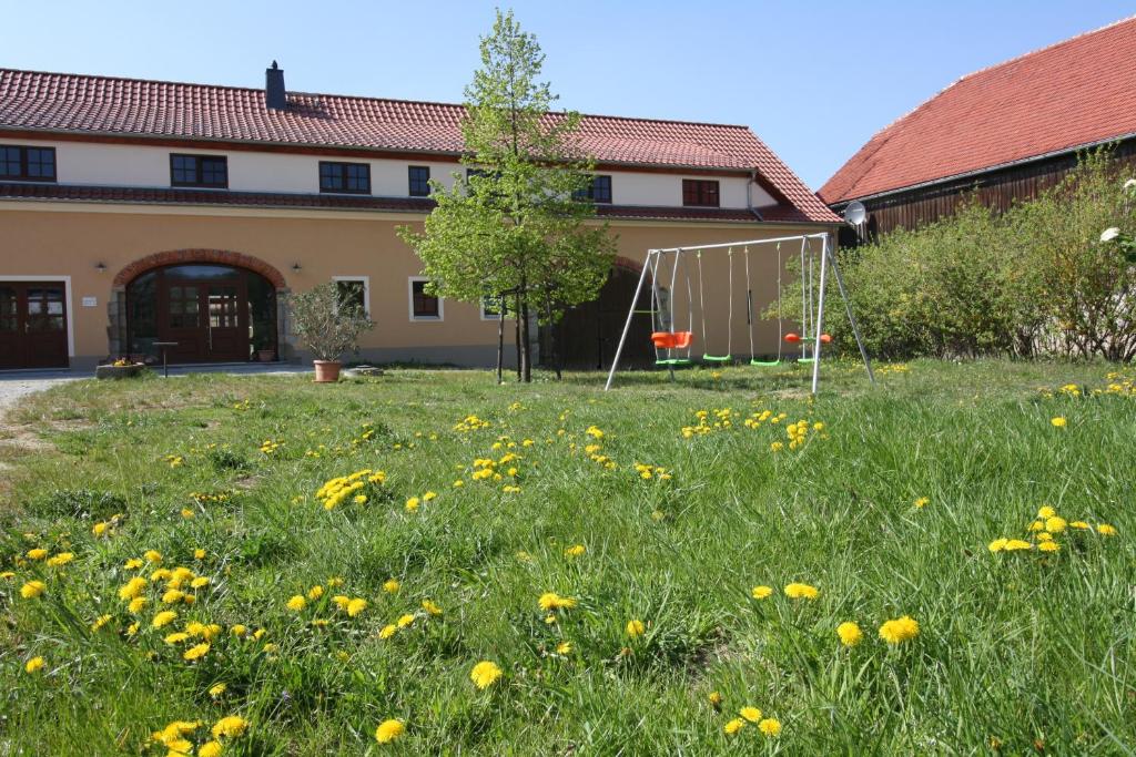 Zahrada ubytování Ferienhof-Kühn