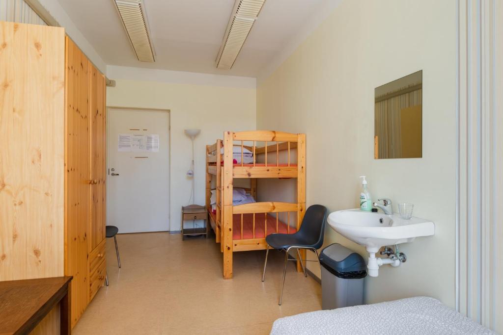 Postel nebo postele na pokoji v ubytování Kuressaare Central Hostel