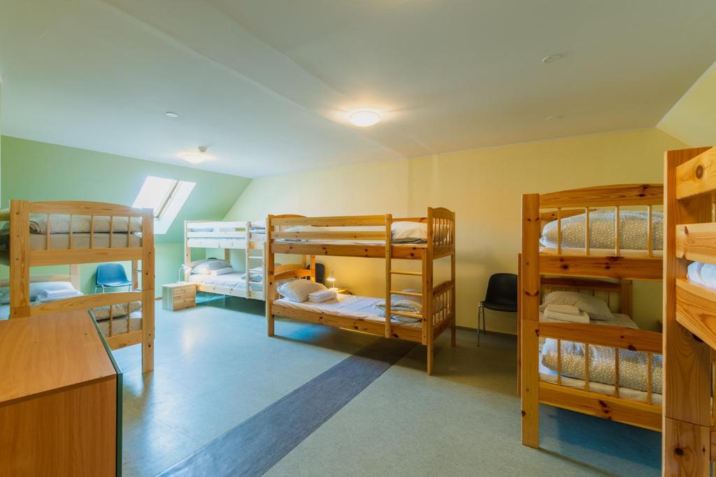 Postel nebo postele na pokoji v ubytování Kuressaare Central Hostel