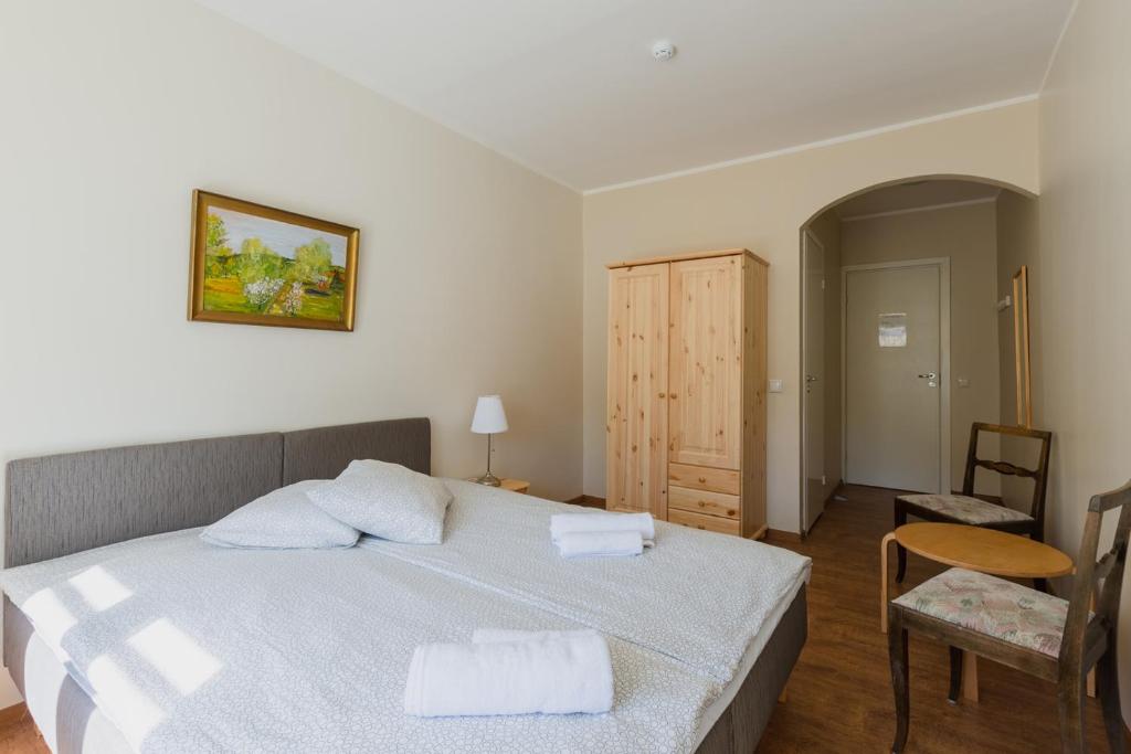 Postel nebo postele na pokoji v ubytování Kuressaare Central Hostel