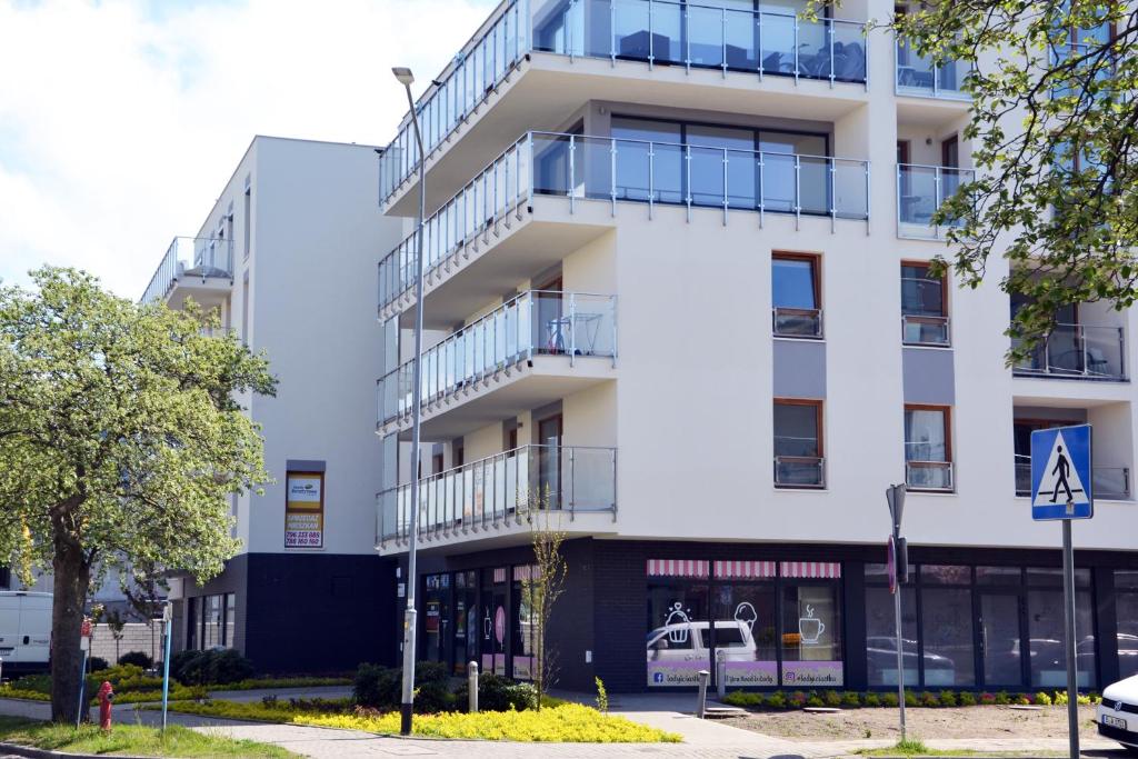 Budova, v ktorej sa apartmán nachádza