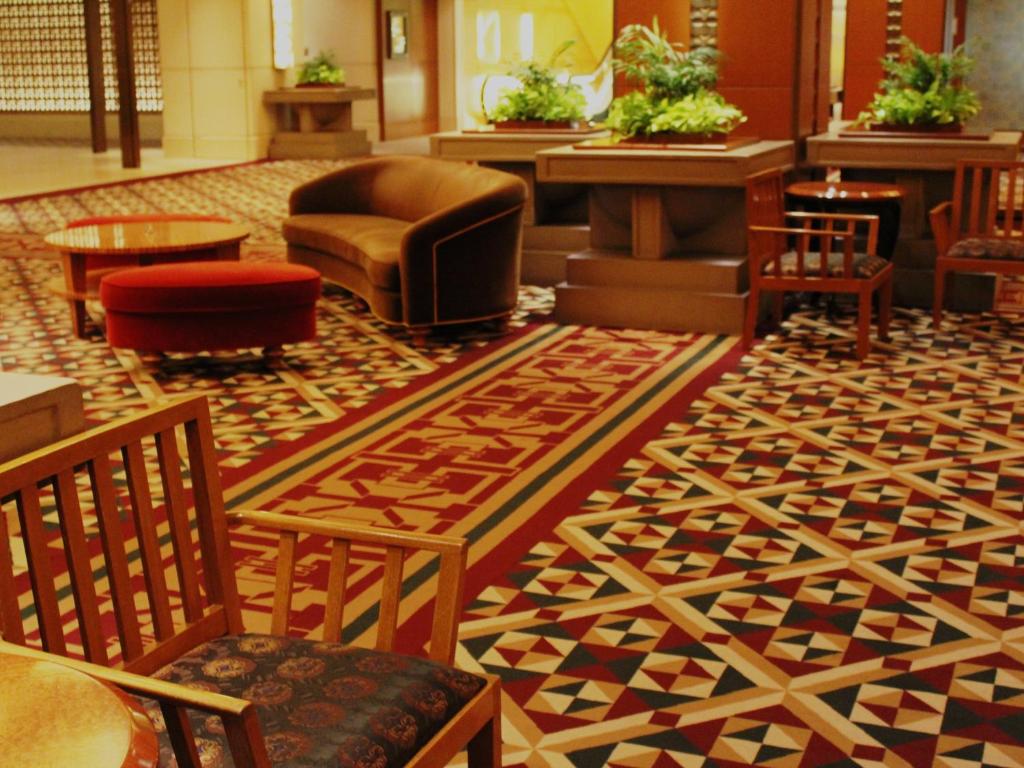 Posezení v ubytování Imperial Hotel Osaka