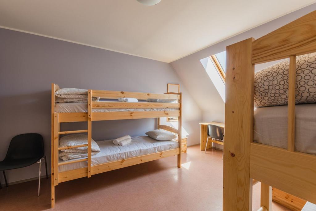 Postel nebo postele na pokoji v ubytování Kuressaare Central Hostel