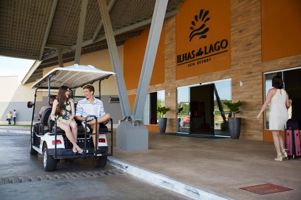 Hóspedes ficando em Ilhas do Lago Eco Resort by WAM Experience