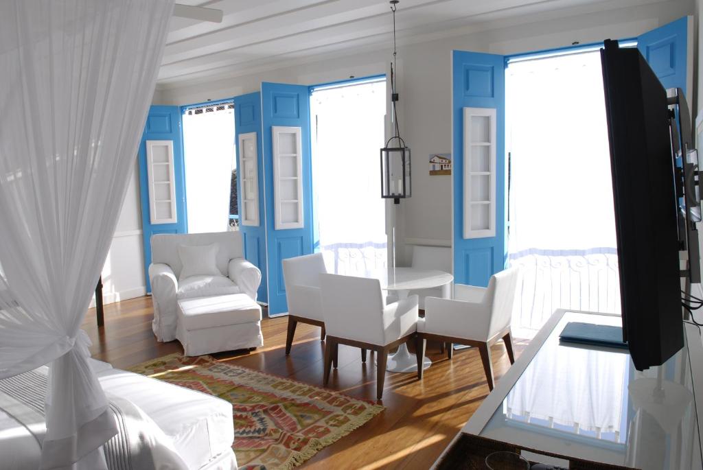 Posezení v ubytování Casa Turquesa - Maison D´Hôtes
