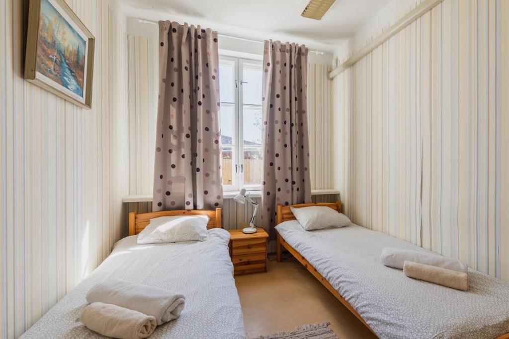 Postel nebo postele na pokoji v ubytování Kuressaare Central Hostel