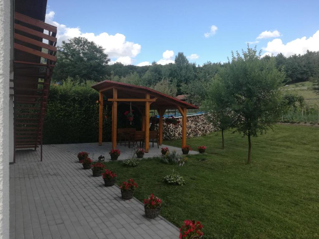 Zahrada ubytování Casa Toth