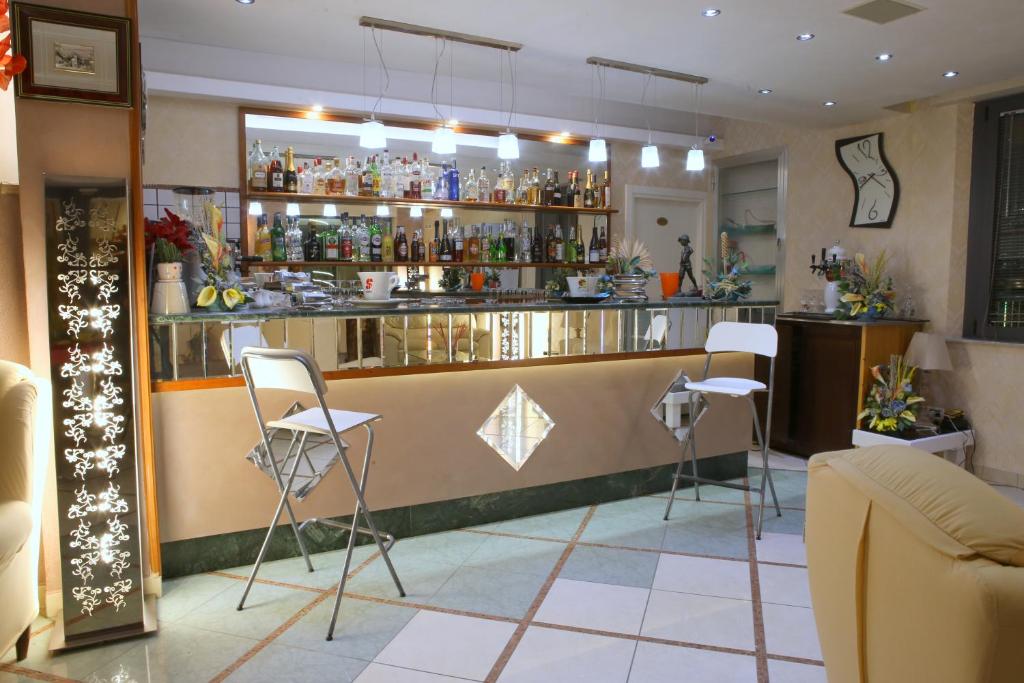 Lounge nebo bar v ubytování Hotel Busignani