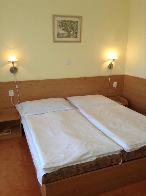 Postel nebo postele na pokoji v ubytování Hotel YORK