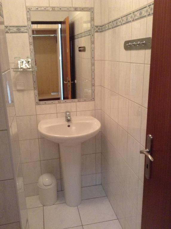 Koupelna v ubytování Hotel YORK
