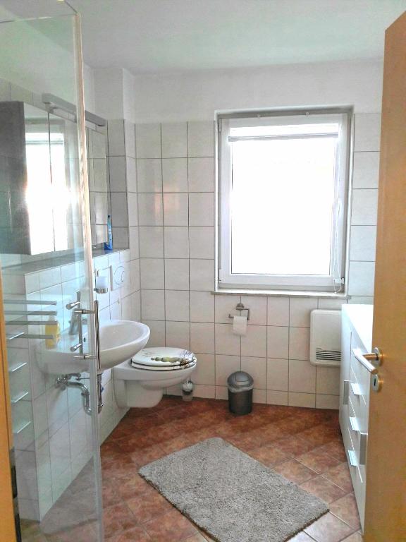 Koupelna v ubytování Apartment Neptun