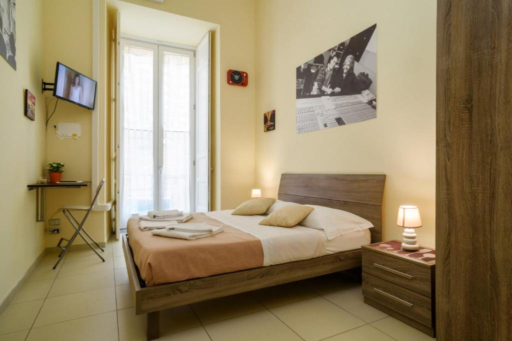 Posteľ alebo postele v izbe v ubytovaní Sarracino Relais