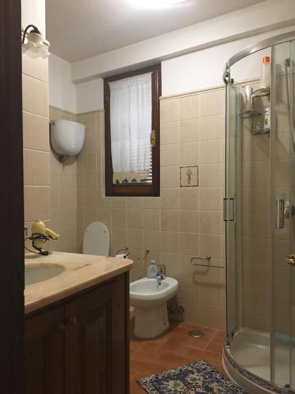 Kúpeľňa v ubytovaní La casina nel Borgo