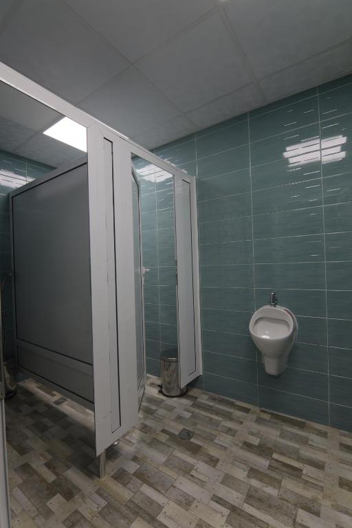 Koupelna v ubytování Hostel Kyosheto