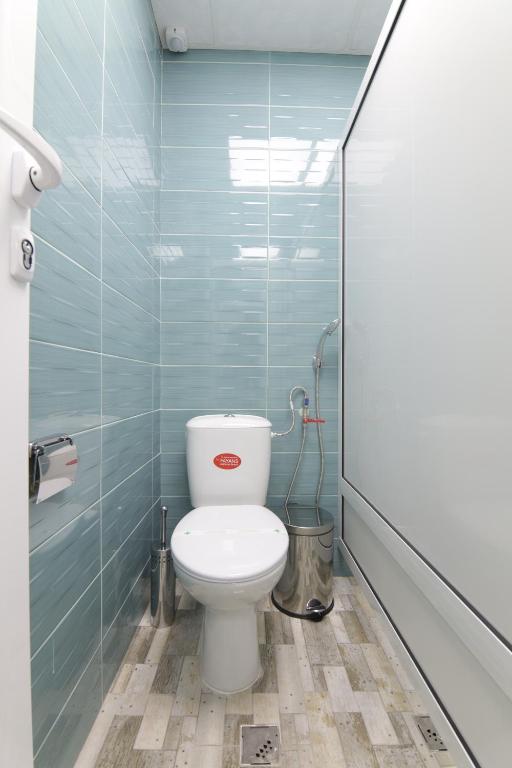 Koupelna v ubytování Hostel Kyosheto