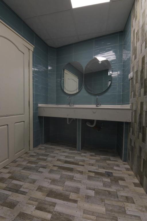 Koupelna v ubytování Hostel Kyosheto