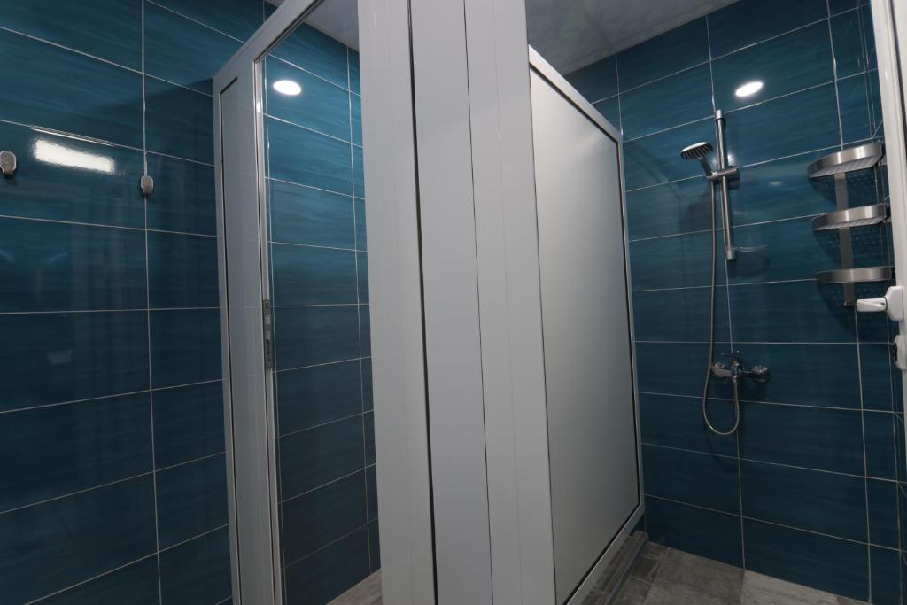 Koupelna v ubytování Hostel Kyosheto