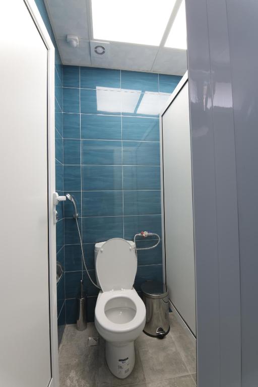 Koupelna v ubytování Hostel Kyosheto