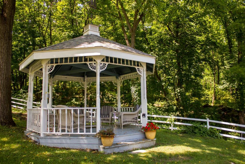 Zahrada ubytování Hudson Manor Bed & Breakfast