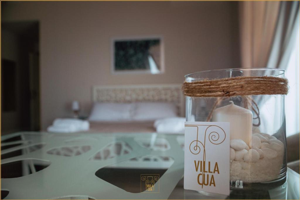 Postel nebo postele na pokoji v ubytování Villa Cua