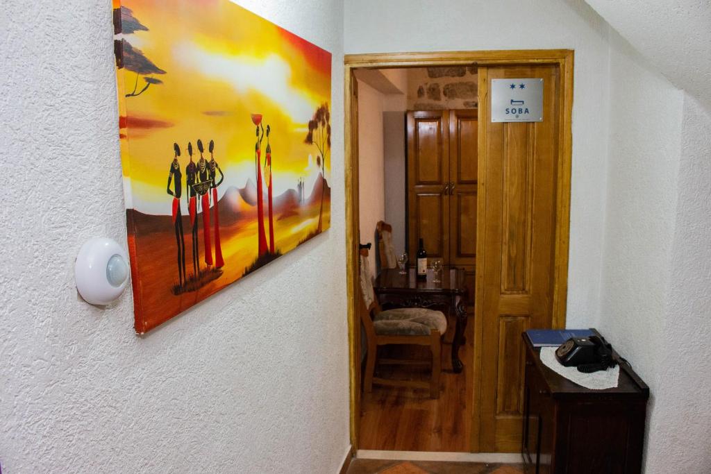 Area soggiorno di Guest House Šljuka