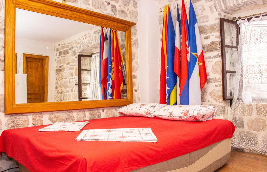 Letto o letti in una camera di Guest House Šljuka