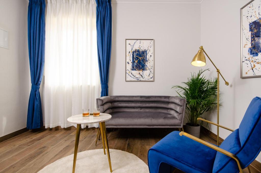 Posezení v ubytování Villa Brandestini