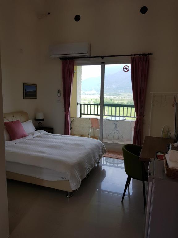 Postel nebo postele na pokoji v ubytování 7 Milefog B&B