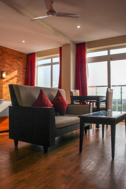 Posezení v ubytování JVK Park Hotel