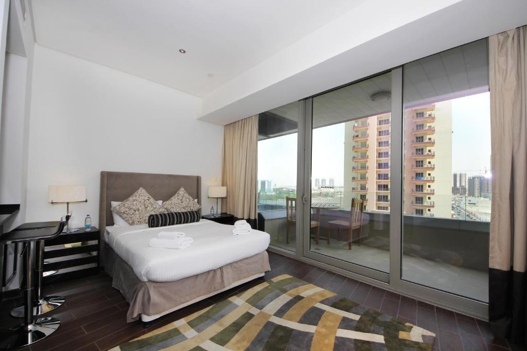 Gallery image of SHH -Furnished Studio Apartment in Matrix Tower, Sports City in Dubai