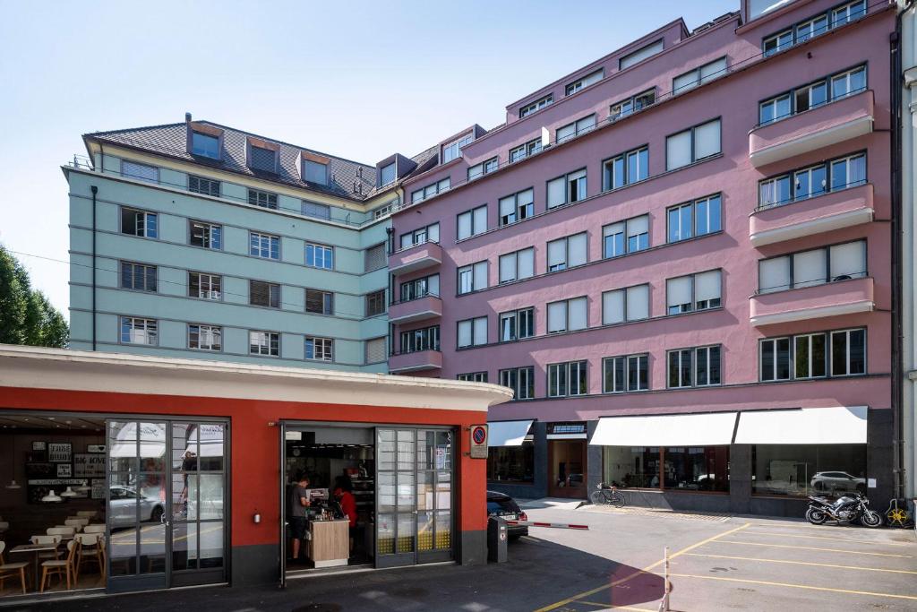 Budova, kde se apartmán nachází