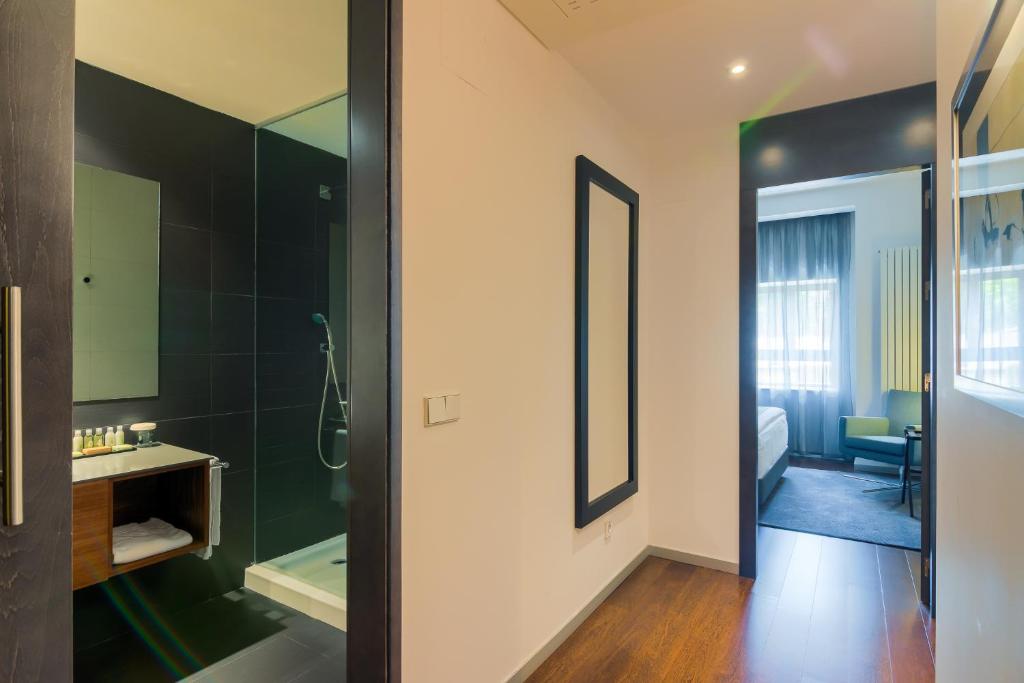 Koupelna v ubytování Hotel Cismigiu