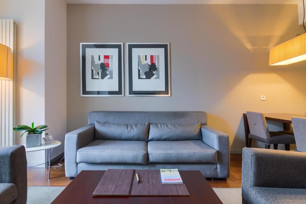 Posezení v ubytování Hotel Cismigiu