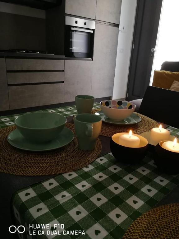 Kuchnia lub aneks kuchenny w obiekcie Annetta home