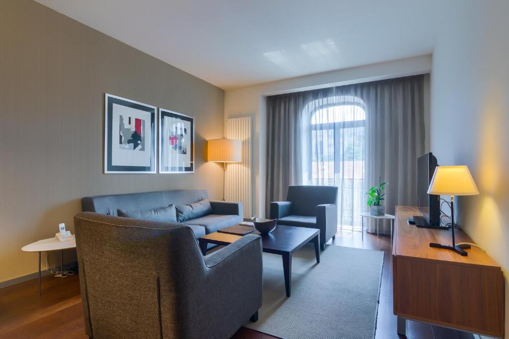 Posezení v ubytování Hotel Cismigiu
