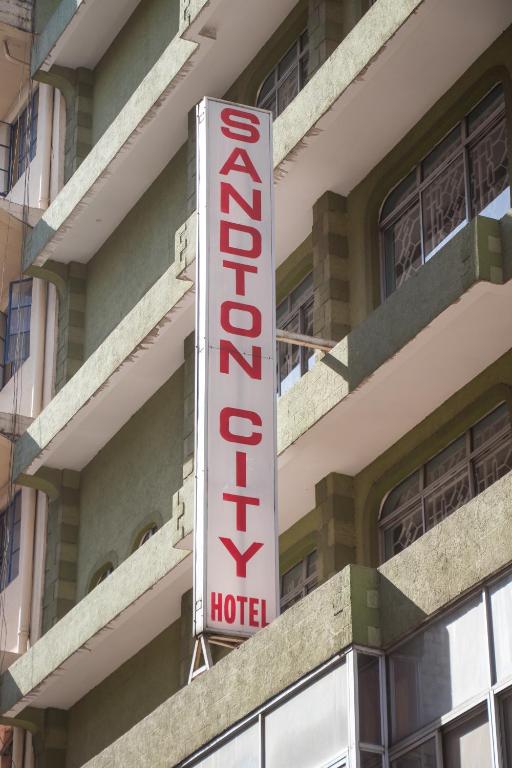 Certifikát, hodnocení, plakát nebo jiný dokument vystavený v ubytování Sandton City Hotel