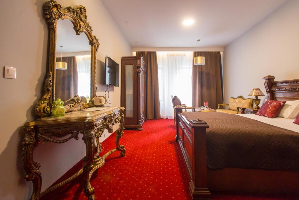 Postel nebo postele na pokoji v ubytování Hotel Hana