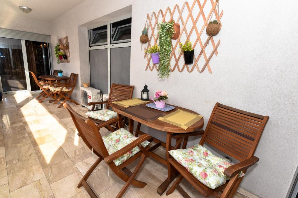 Posezení v ubytování Marilyn Apartment