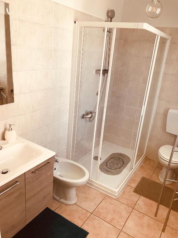 Kúpeľňa v ubytovaní Corte 22 B&b e Appartamenti