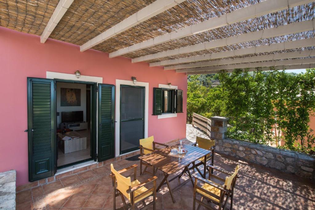 Balkón nebo terasa v ubytování Aloe Villa