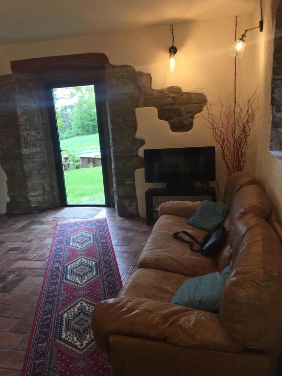 Posezení v ubytování Il Mugello B&B