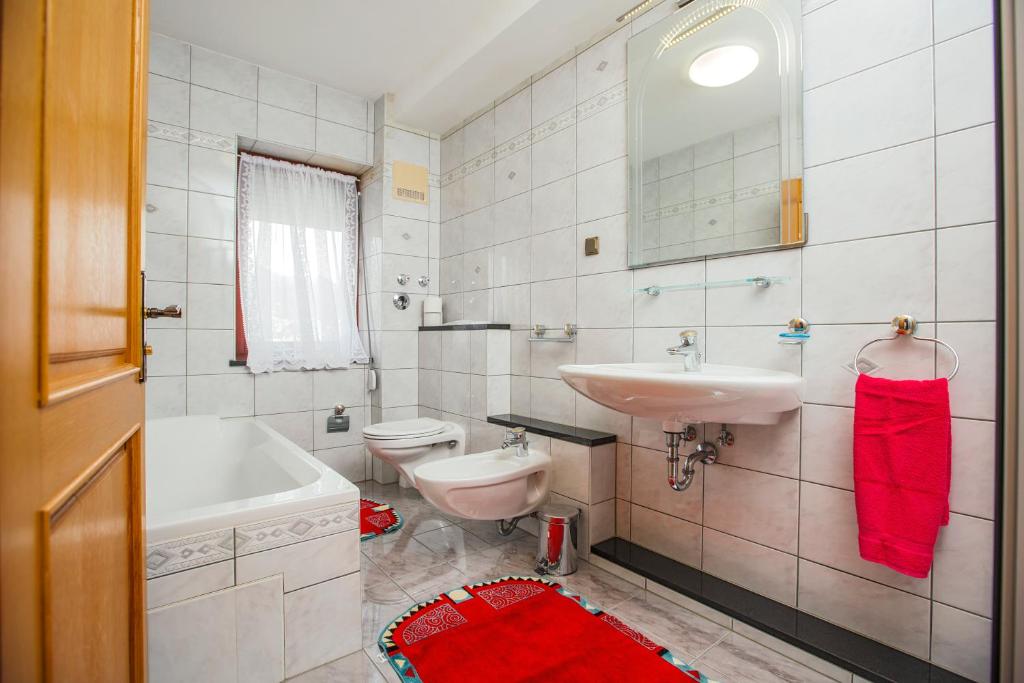 Kúpeľňa v ubytovaní Apartments Dilber