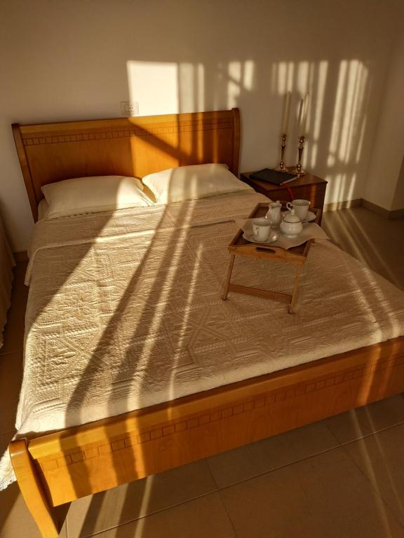 Postel nebo postele na pokoji v ubytování Belvedere Adriatica