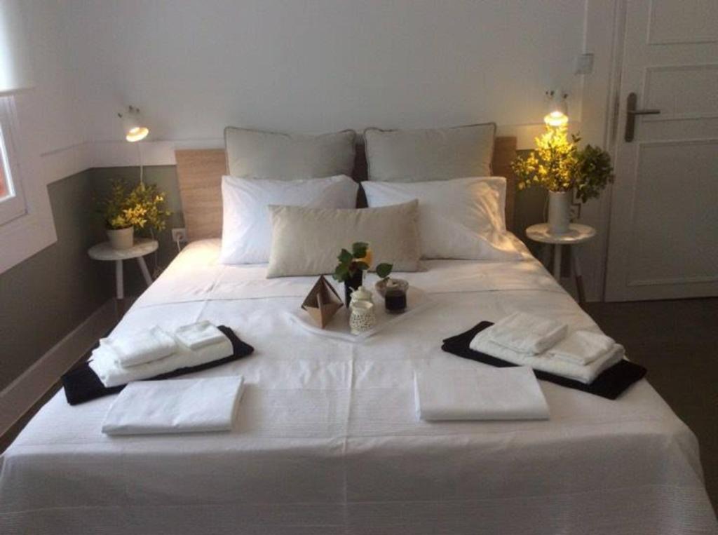 Posteľ alebo postele v izbe v ubytovaní Villa Veneti Suite - Probio - 80m2