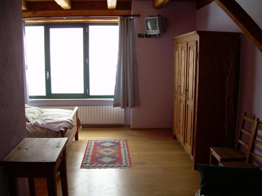 Postel nebo postele na pokoji v ubytování Tana Della Volpe