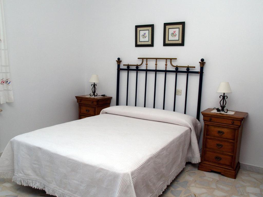Postel nebo postele na pokoji v ubytování Casa rural Las Erillas