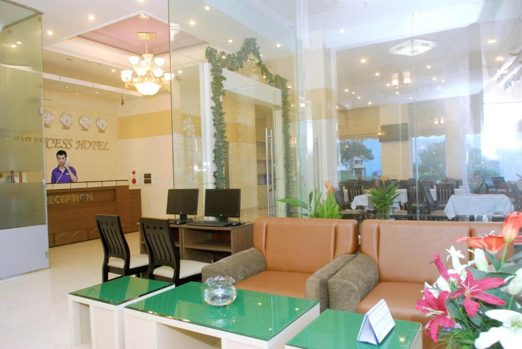 Kuchyň nebo kuchyňský kout v ubytování Princess Hotel