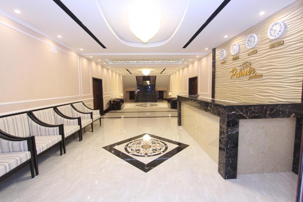 Posezení v ubytování Pamir Palace
