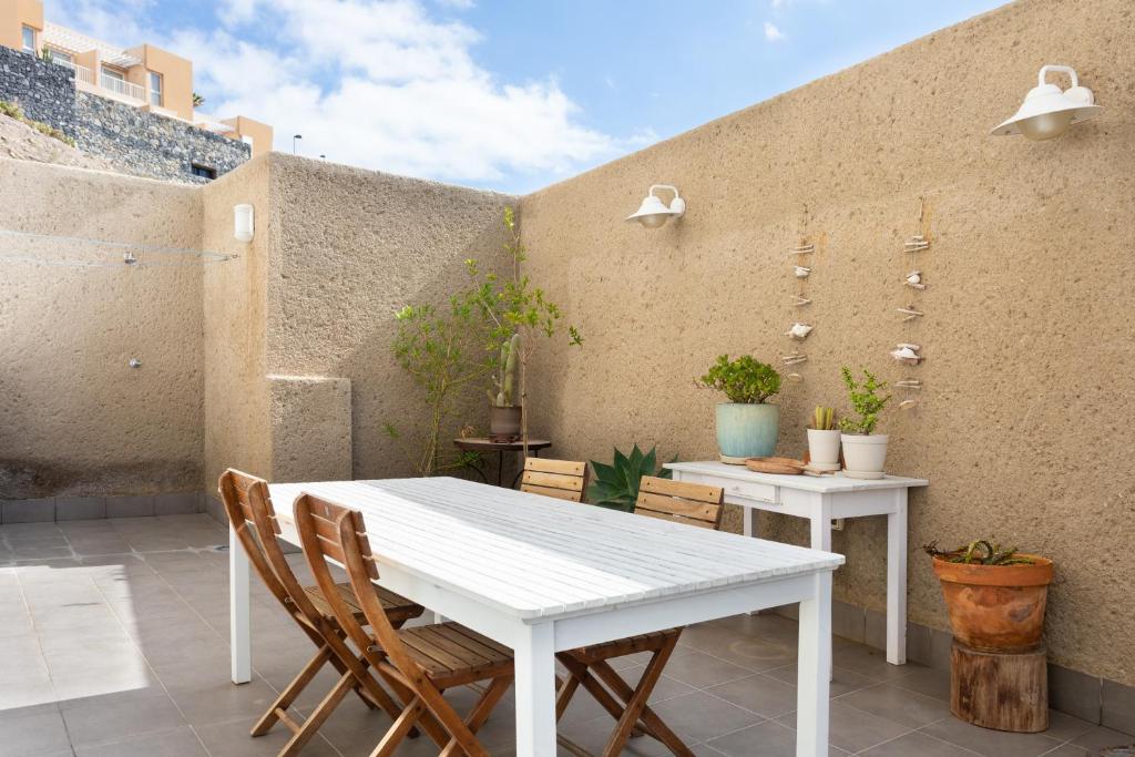Patio alebo iná vonkajšia časť ubytovania PillowAbroad - Poris Vista Mar
