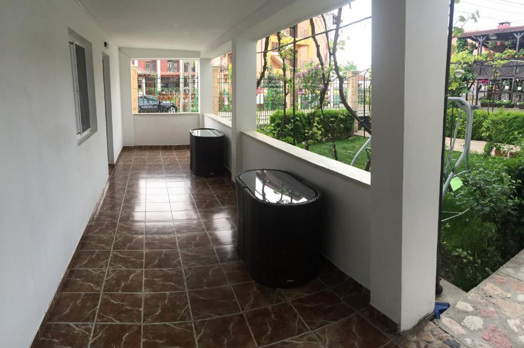 Zahrada ubytování Casa Ciobi